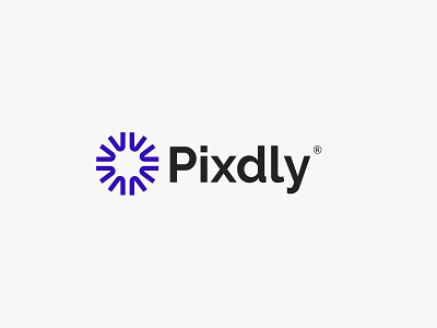 Pixdly ® — Logo Design branding eyecatching graphic design logo logomark minimal minimalistic simple simple logo icon symbol