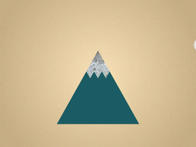 Montaña animation illustration motion graphics mountain