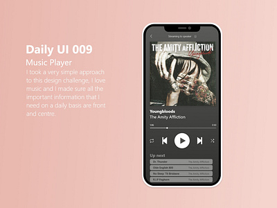 Daily UI 009 - Music Player