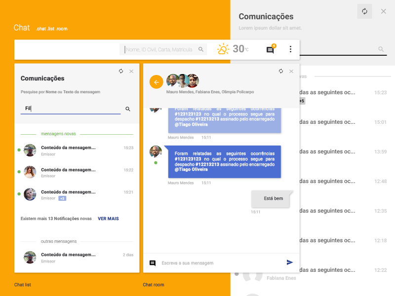 Traffic Report System - Chat