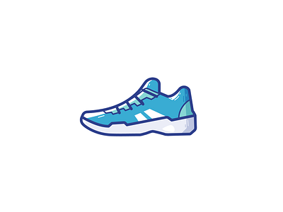 Tennis shoes branding design fitness icon illustration logo shoes sport sports ui vector