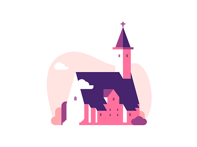 Church church church design design icon illustration ui vector