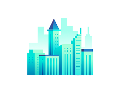 City building city design icon illustration tower ui urban vector