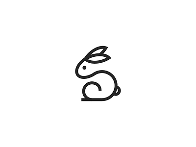 Rabbit animal animal art design icon logo logo a day rabbit rabbit logo rabbits vector vector art