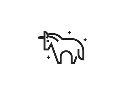 Unicorn animal design horse icon logo logo a day star unicorn unicorns vector