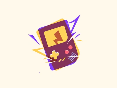 Gameboy adobe illustrator branding design game gameboy gameboy color icon illustration logo nintendo oldstyle pikachu pokemon pokemongo retro vector