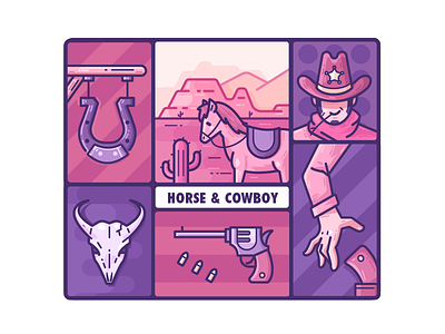 Horse & Cowboy
