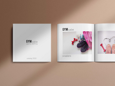 Gymbabe catalog design