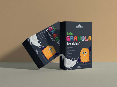 Keto Granola Packaging Design