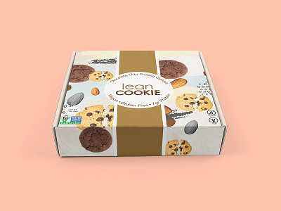 Cookie packaging box