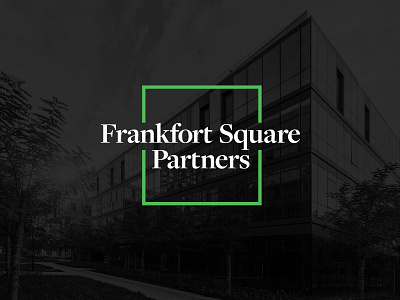 Frankfort Square Partners branding frankfort square partners identity identity design investment logo logo design property real estate square