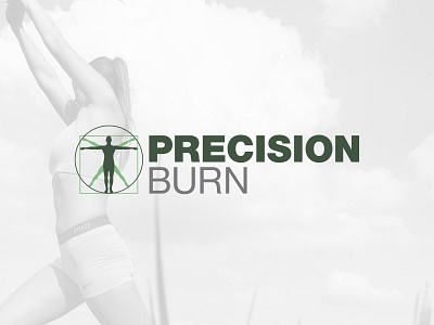 Precision Burn branding fitness identity identity design logo logo design personal fitness personal trainer personal training precision burn