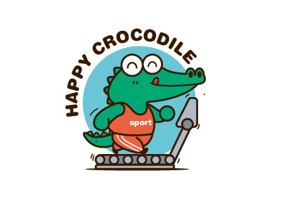 HAPPY CROCODILE