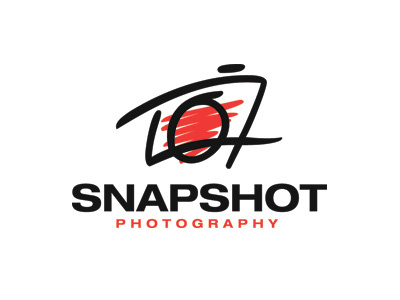 Snapshot Photography abstract camera identity logo photography shapshot shutter vector