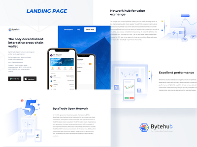 bytehub Landing Page.