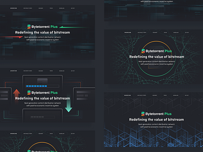 Block Chain New Product Official Head Map Design