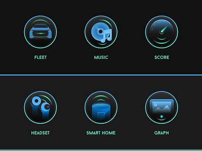 Design of automotive theme Icon