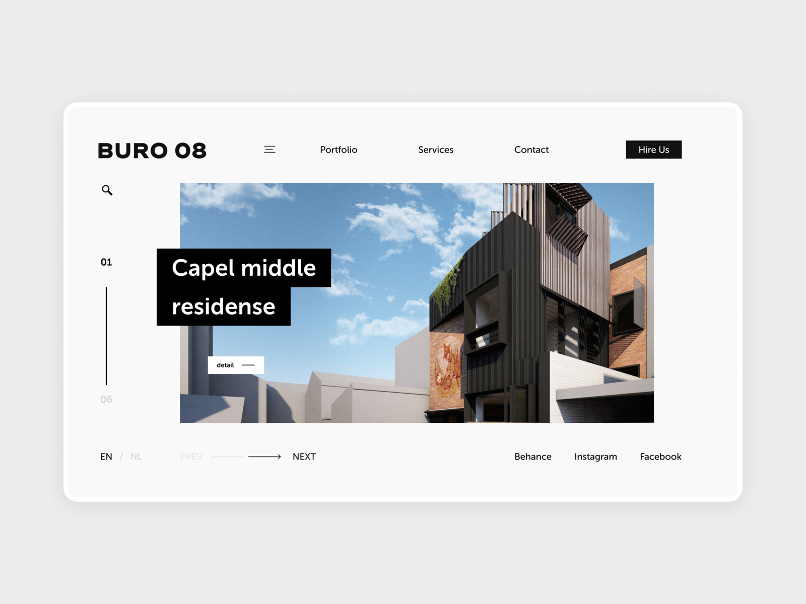 Architect Buro By Dmytro Bilyi On Dribbble