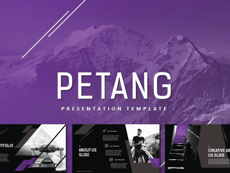 Petang Presentation Template free keynote powerpoint presentation slide
