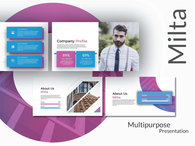Milta Presentation Template free keynote powerpoint presentation presentation template slide