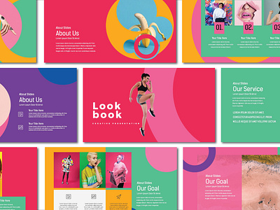 Lookbook Pastel Presentation Template business chart mobile devices creative design drag drop drag n drop free placeholder free template mock up infographic key keynote minimal minimalistic mockup multipurpose picture authentic power point pptx presentation retina professional slide slides