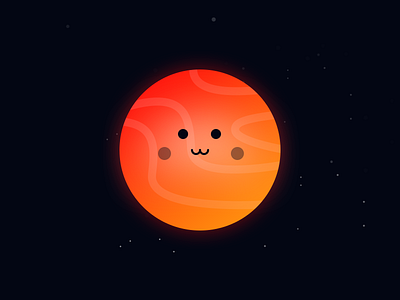 Planet 04 fantastic gradient identity illustration mbe meteor planet space sun vector