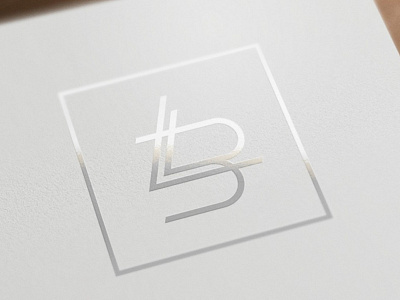 LINEbyLYNE Brand Logo clean flat graphicdesign identity lockup logo minimal monogram simplistic symbol