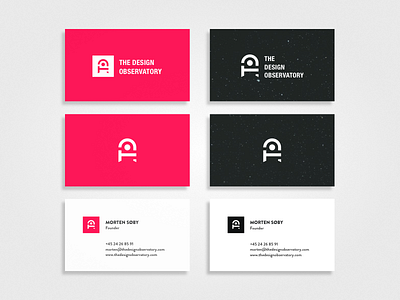 The Design Observatory - Business Cards