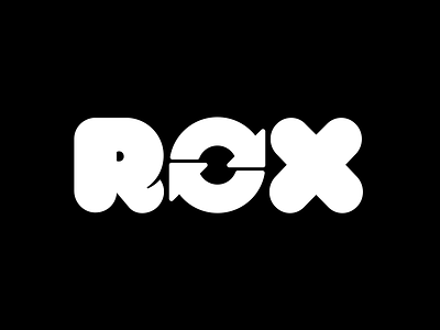 ROX arrows experience logo return rocks rounded rox type typography