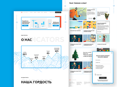 Design site for IT company design digital uxui web web design website