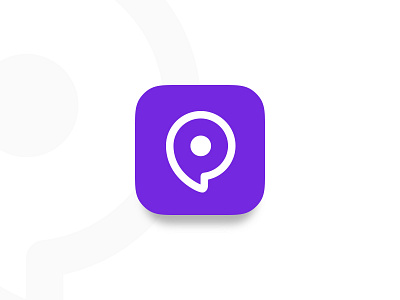 Daily UI #005 - App Icon app dailyui icon location pin purple