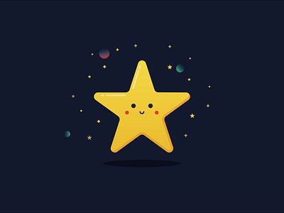 Happy Star design illustration vector
