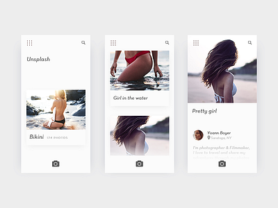 Unsplash App -Concept Works