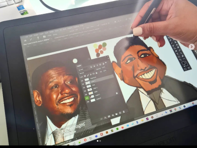 Caricature - Forest Whitaker
