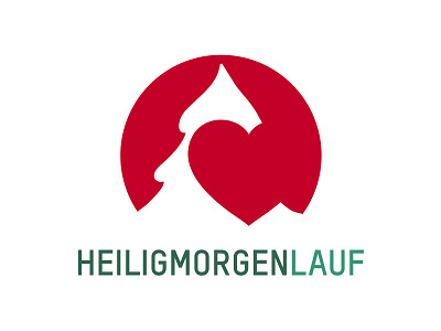 Logo "Heiligmorgenlauf" corporate corporate design design logo