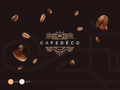 Cafe Deco Logo design