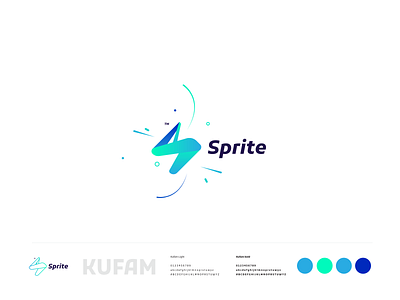 Sprite logo design app branding color creative design design inspiration graphic icon illustration logo typography ui ux vector web