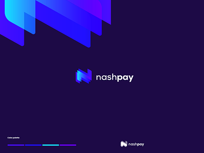 Logo design Nashpay for Payment App app brand branding color creative design design inspiration icon logo mark pay payment vector