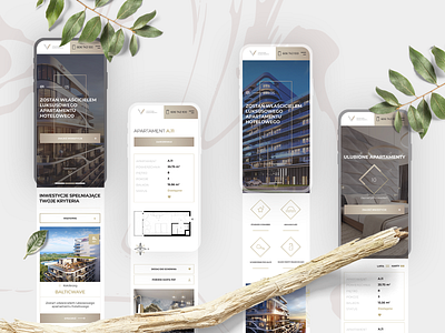 Vacation Investments Mobile Design Ui / Ux apartments app branding design minimal mobile real estate typography ui ux web webdesign website