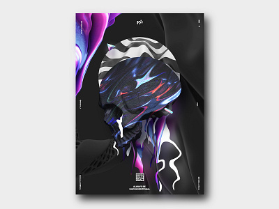 Poster 11 X 🖤💀 branding creative design design inspiration graphic graphic design illustration poster poster design typo vector