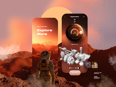 Mars Exploration Concept App