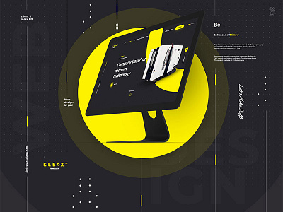 G L S O X / TECH INDUSTRY / Web design design ui ux web