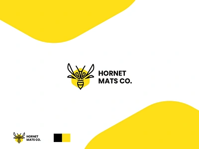 Hornet Mats logo app brand branding color creative creativeadobe design design inspiration designer graphic graphic design brand icon illustration logo type typography ui ux vector web