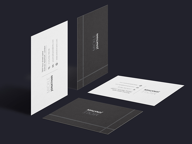 Corporate Business Card creative market both side design business card card visiting card visiting landscape modern design official print professional personal identity