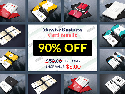 Massive Business Card Bundle branding identity bundle bundle card business card business card bundle card corporate identity creative market personal card personal identity print ready visiting card