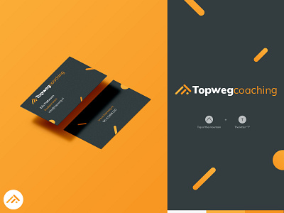 Topweg coaching branding brand branding clean color palette colorsheme design identity logo minimal typography
