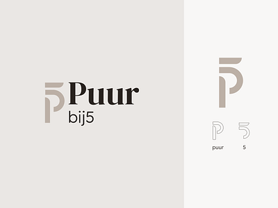 Puurbij5 logo design