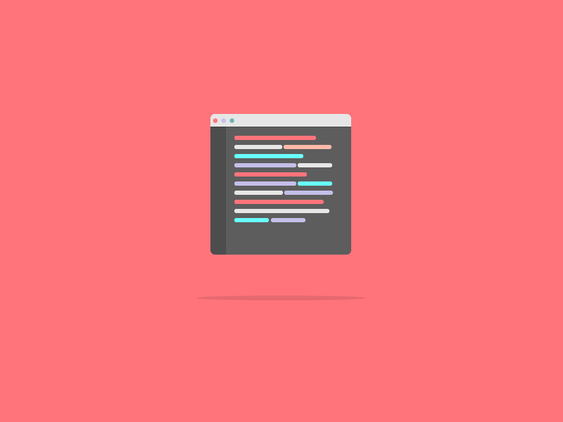 Codes codes color css html illustration pink vector