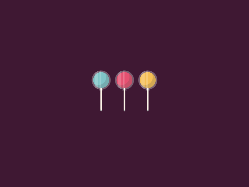 Lollipop candy colors fun illustration illustrator kids lollipop love vector