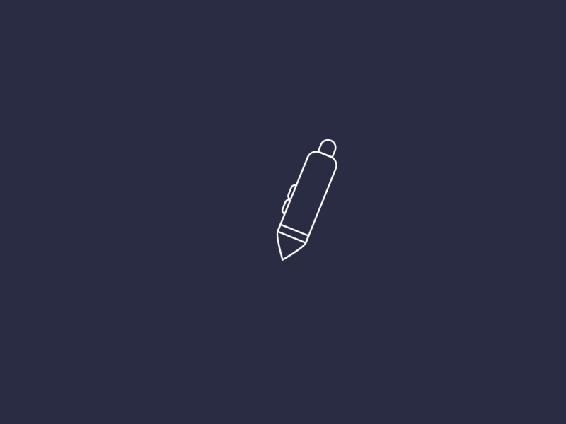 My favourite pen after effects animation gif illustration illustrator outlines pen vector wacom